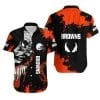 Cleveland Browns Button-Up Shirt RH41