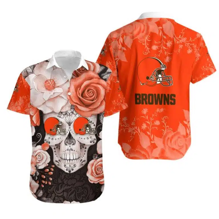 Cleveland Browns Button-Up Shirt NR17