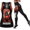 Cleveland Browns Women's Hollow Out Tank Top + Legging FN27