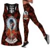 Cleveland Browns Women's Hollow Out Tank Top + Legging TW13