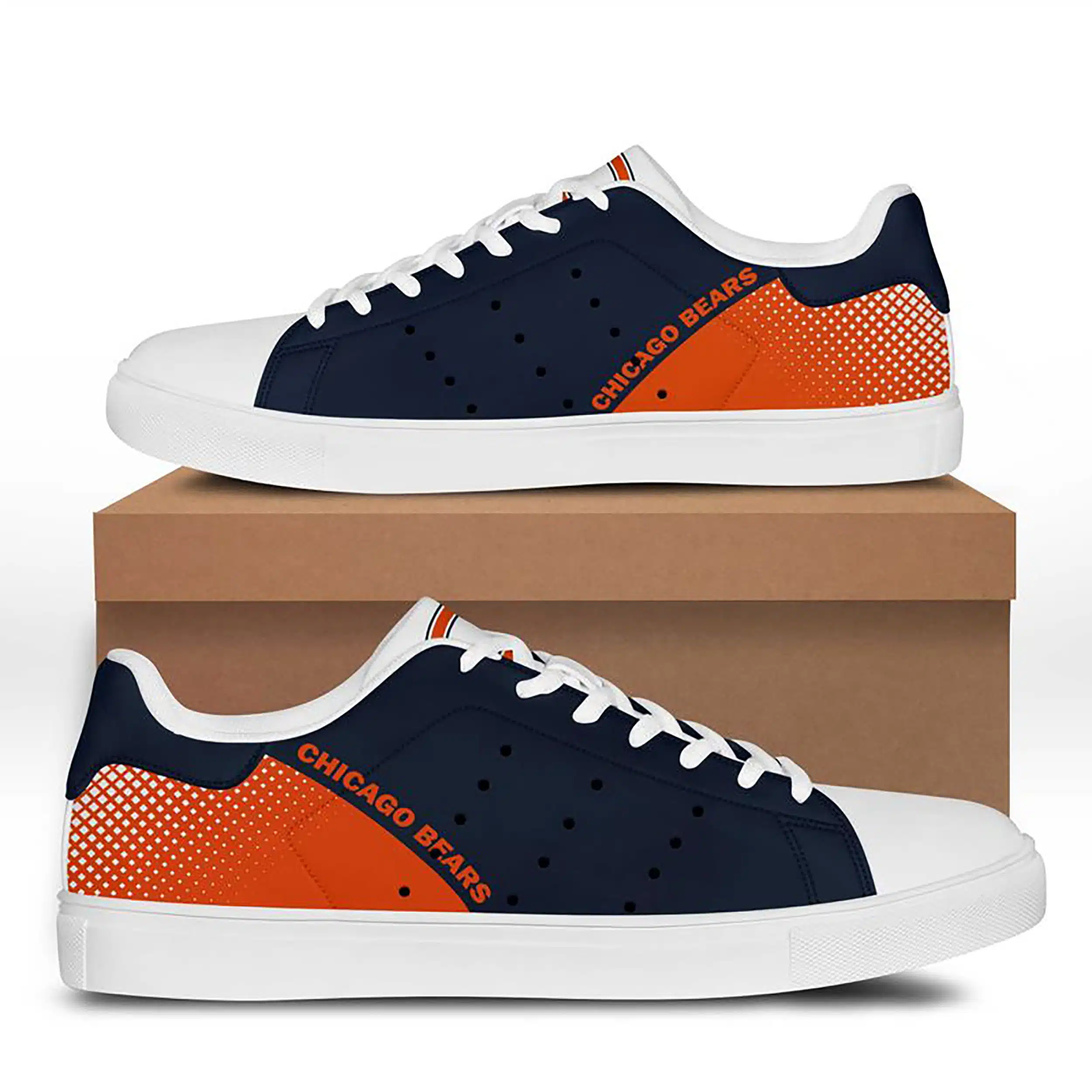 Chicago Bears Stan Smith Shoe QT71