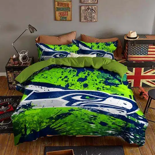 Seattle Seahawks Bedding Set KT46
