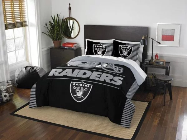 Las Vegas Raiders Bedding Set WT46