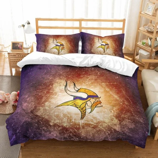 Minnesota Vikings Bedding Set KY13