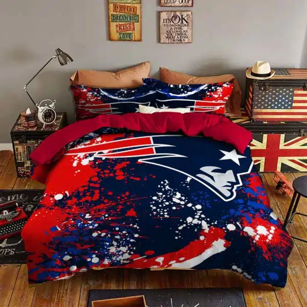 New England Patriots Bedding Set EH71