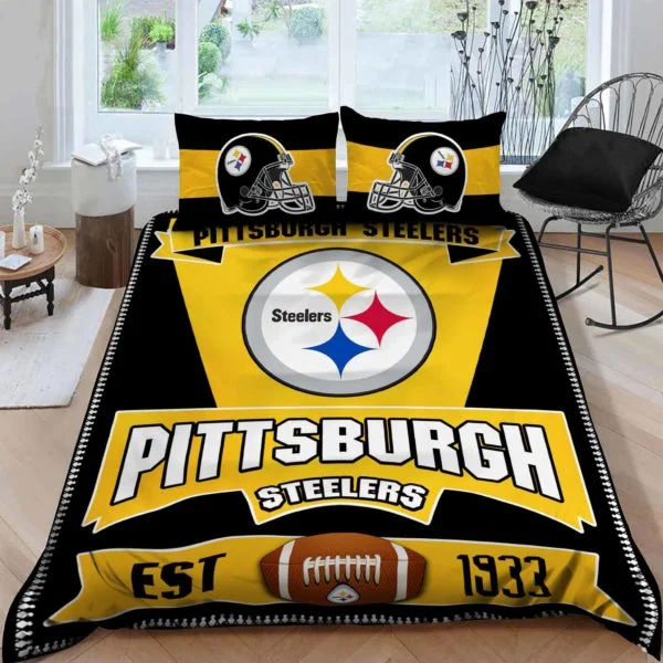 Pittsburgh Steelers Bedding Set QL74