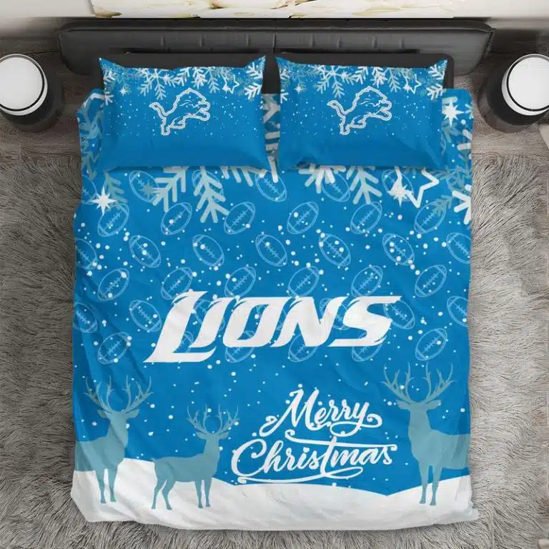 Detroit Lions Bedding Set JW72