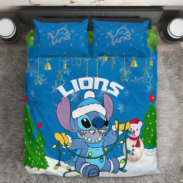 Detroit Lions Bedding Set JT76