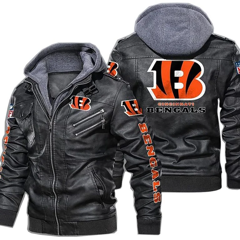 Cincinnati Bengals Leather Jacket EH74