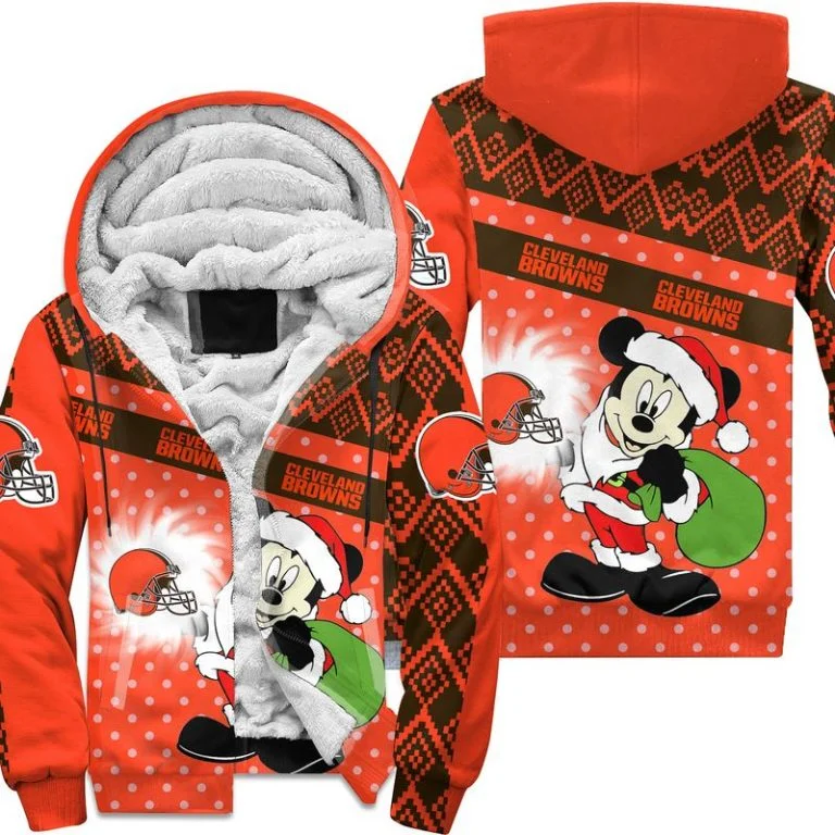 Cleveland Browns Fleece Hoodie ZL28