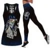 Indianapolis Colts Women's Hollow Out Tank Top + Legging LE53