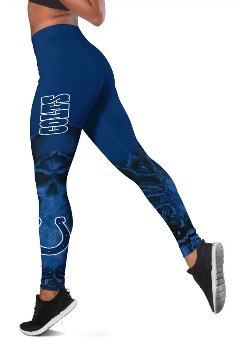 Indianapolis Colts Women's Hollow Out Tank Top + Legging KF16 - Image 2