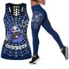 Dallas Cowboys Women's Hollow Out Tank Top + Legging QK11