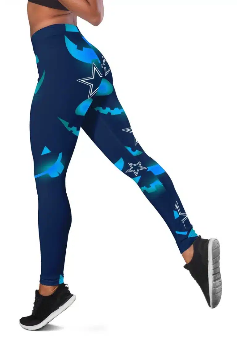 Dallas Cowboys Women's Hollow Out Tank Top + Legging RU57 - Image 3