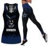 Dallas Cowboys Women's Hollow Out Tank Top + Legging RK73