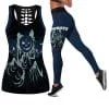 Dallas Cowboys Women's Hollow Out Tank Top + Legging XB76