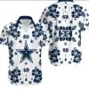 Combo Dallas Cowboys Button-Up Shirt & Men Shorts OR98