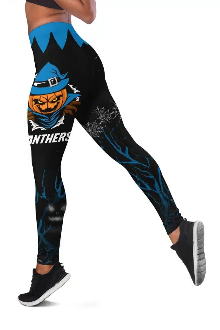 Carolina Panthers Women's Hollow Out Tank Top + Legging  UE24 - Image 3