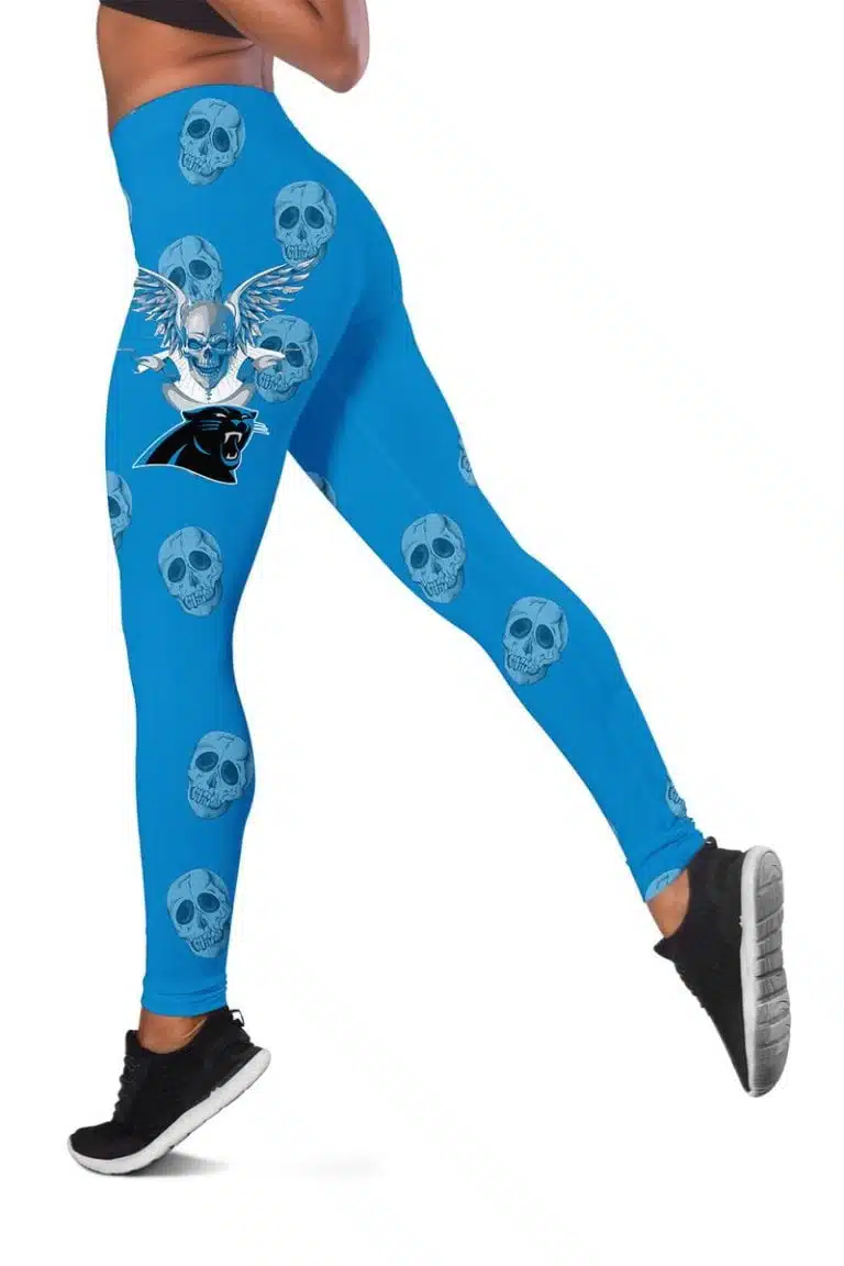 Carolina Panthers Women's Hollow Out Tank Top + Legging UE39 - Image 3