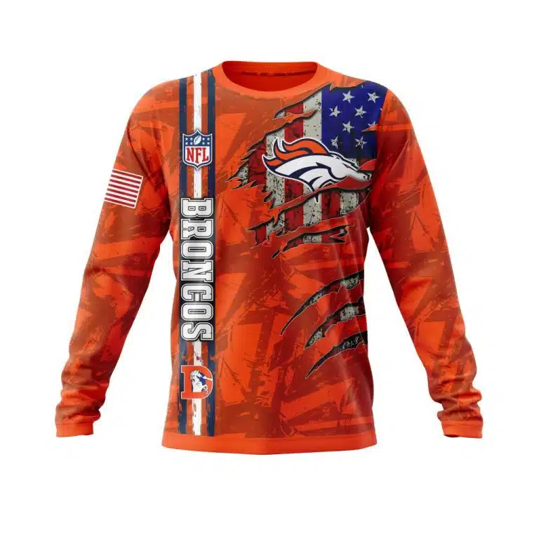 Custom Your Name Denver Broncos HV66 - Image 4