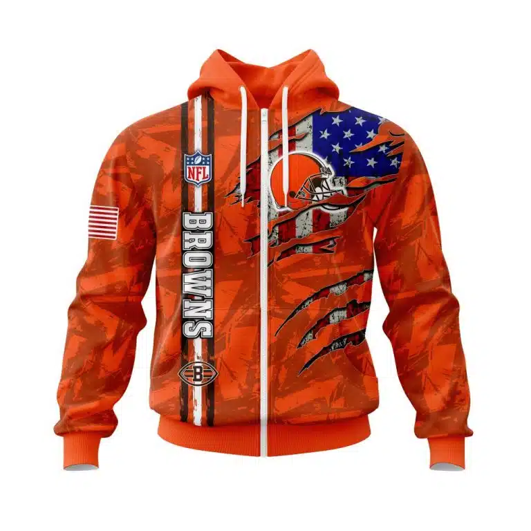Custom Your Name Cleveland Browns JI20 - Image 2