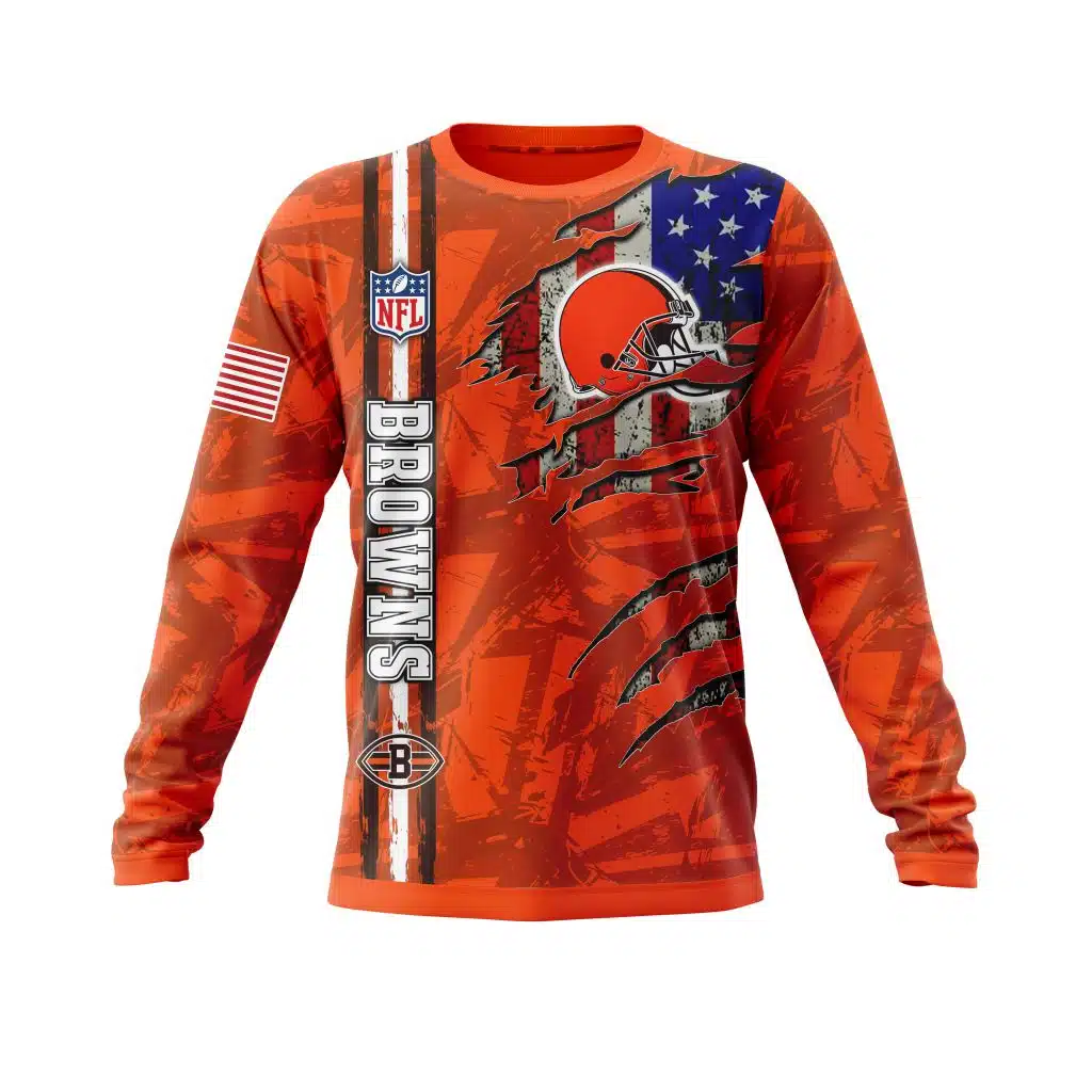 Custom Your Name Cleveland Browns JI20 - Image 6