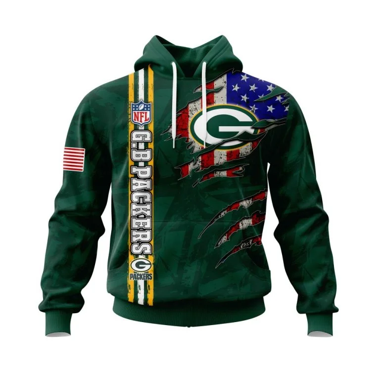 Custom Your Name Green Bay Packers AL73