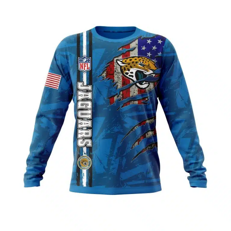 Custom Your Name Jacksonville Jaguars BQ39 - Image 4