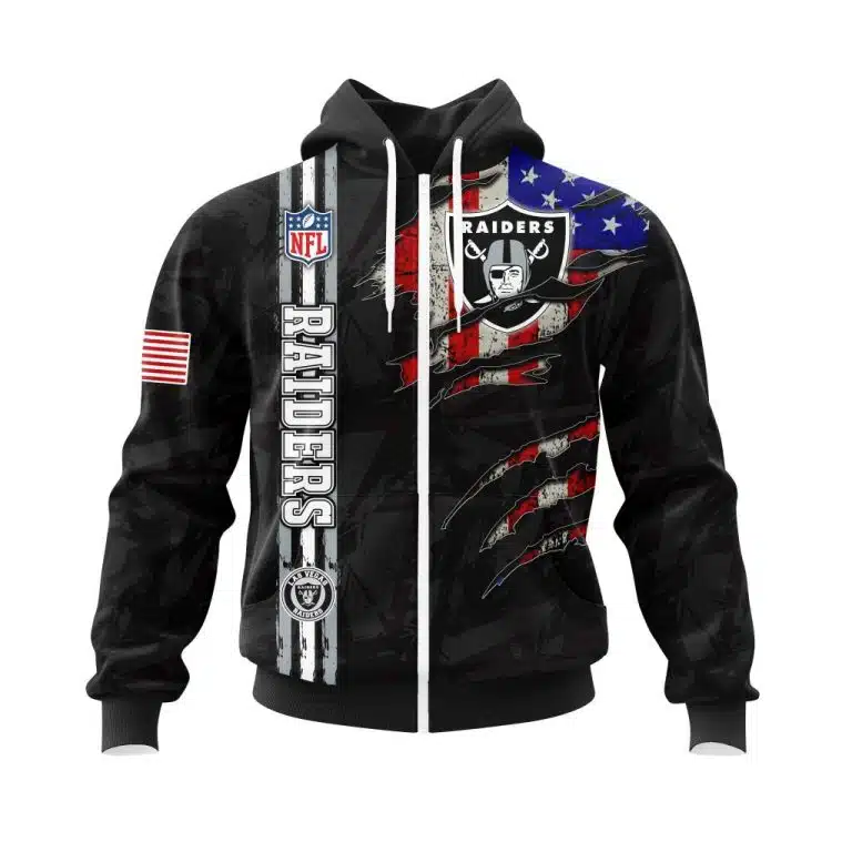 Custom Your Name Las Vegas Raiders HA91 - Image 2
