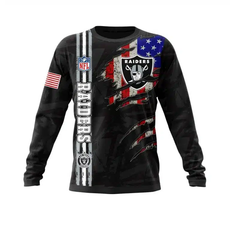 Custom Your Name Las Vegas Raiders HA91 - Image 6