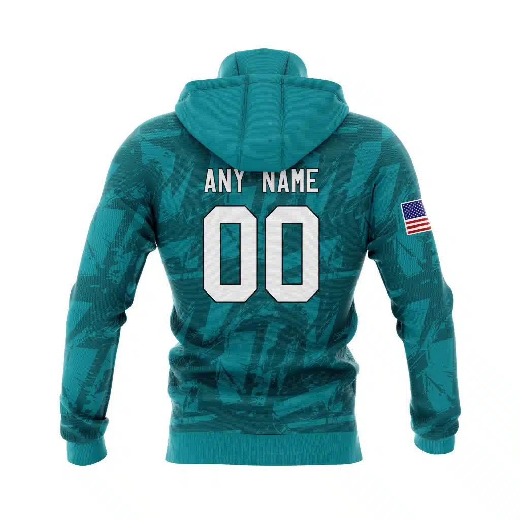 Hoodie Mask Miami Dolphins | Custom Name | Limited Edition - Image 2