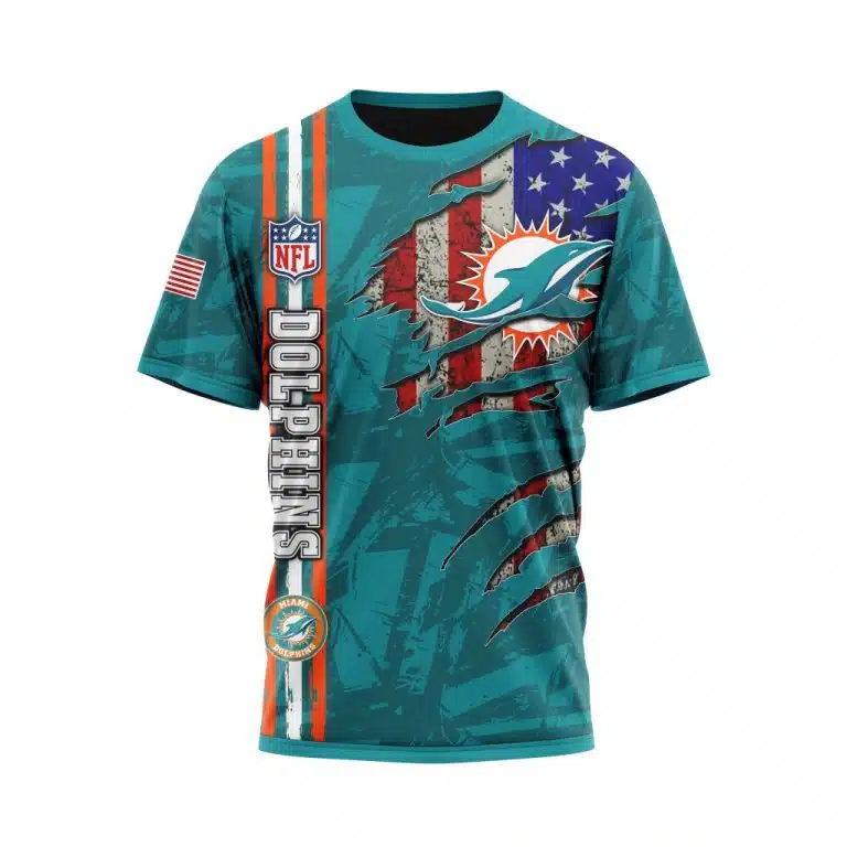 Custom Your Name Miami Dolphins JZ22 - Image 4