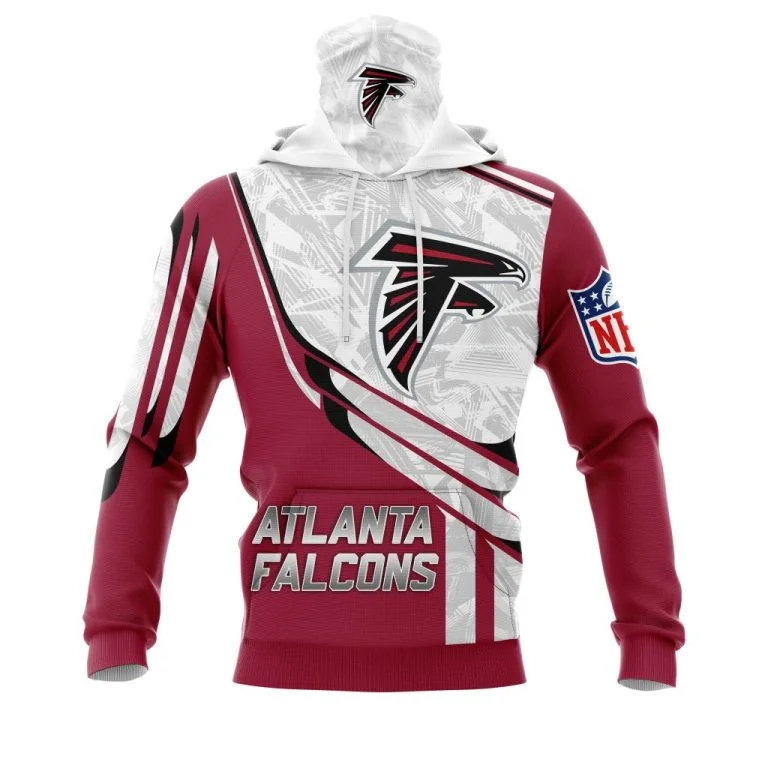 Hoodie Mask Atlanta Falcons | Custom Name | Limited Edition