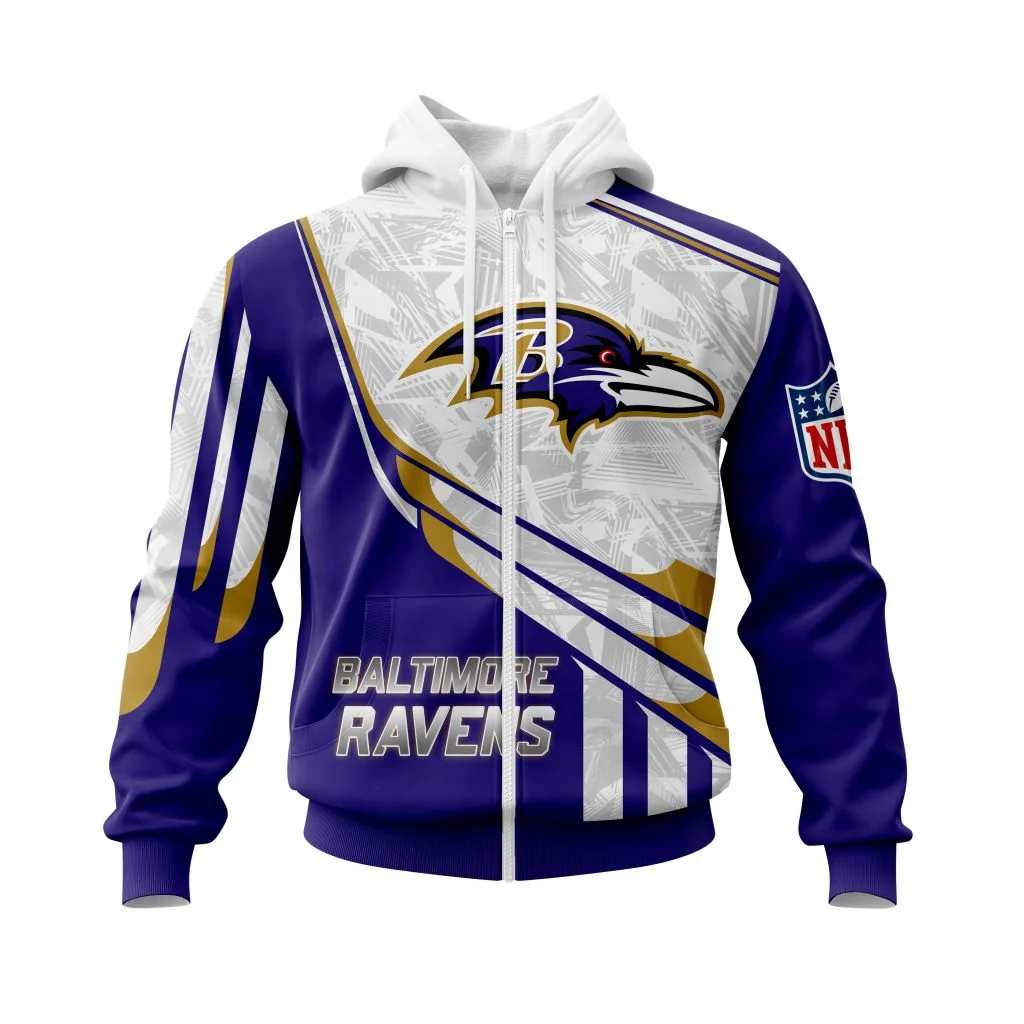 Custom Your Name Baltimore Ravens FD33 - Image 2