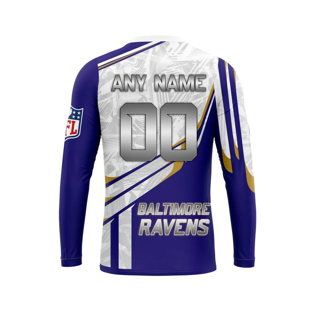 Custom Your Name Baltimore Ravens FD33 - Image 7
