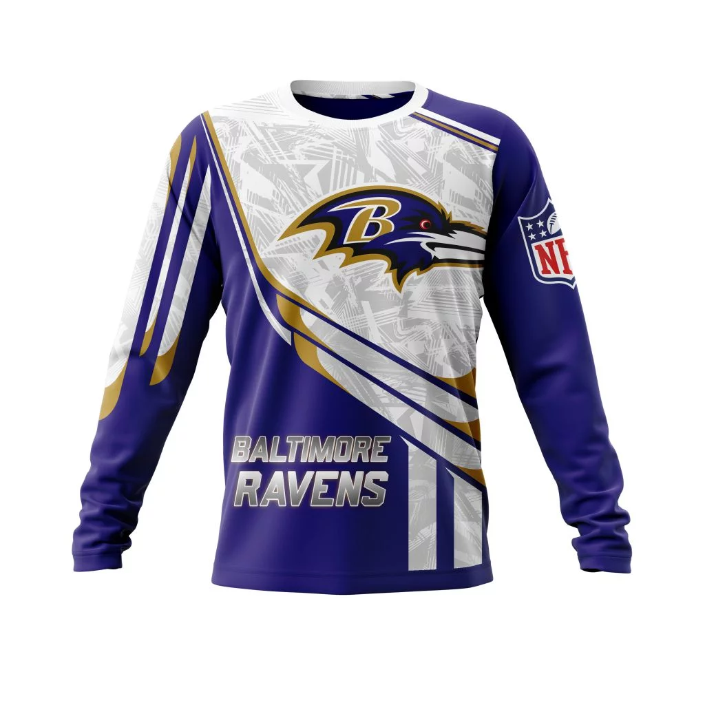 Custom Your Name Baltimore Ravens FD33 - Image 6