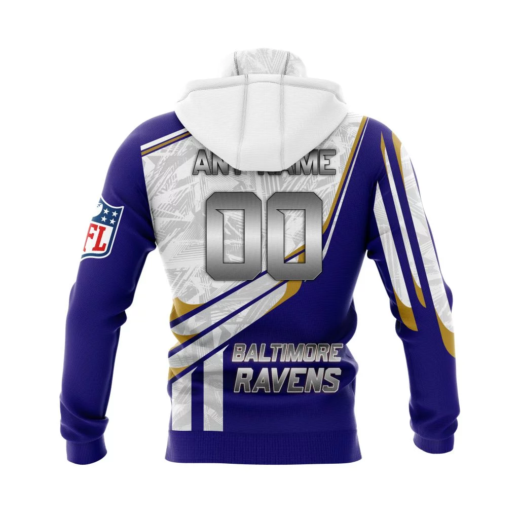 Hoodie Mask Baltimore Ravens | Custom Name | Limited Edition - Image 2