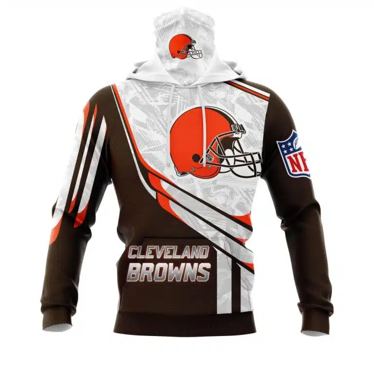 Hoodie Mask Cleveland Browns | Custom Name | Limited Edition