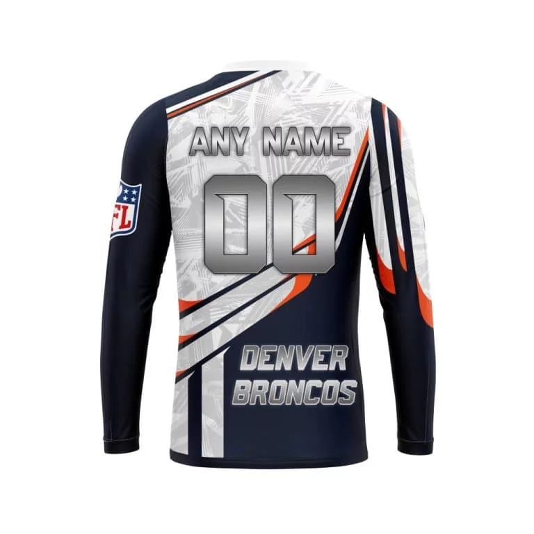Custom Your Name Denver Broncos HA72 - Image 7
