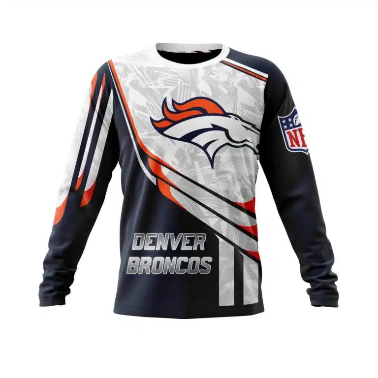 Custom Your Name Denver Broncos HA72 - Image 6