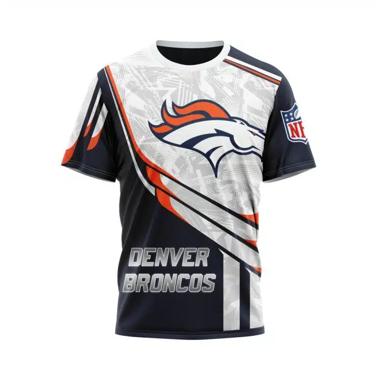 Custom Your Name Denver Broncos HA72 - Image 4