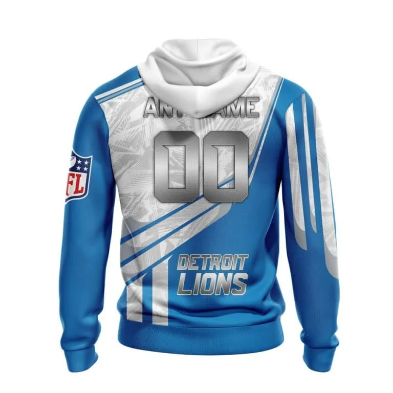 Custom Your Name Detroit Lions BZ72 - Image 3