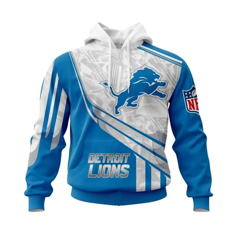 Custom Your Name Detroit Lions BZ72
