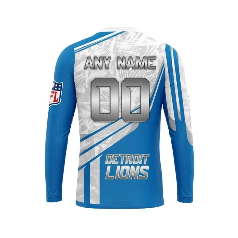 Custom Your Name Detroit Lions BZ72 - Image 7