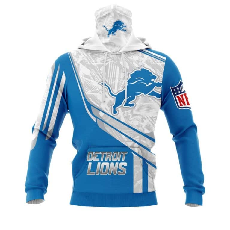 Hoodie Mask Detroit Lions | Custom Name | Limited Edition