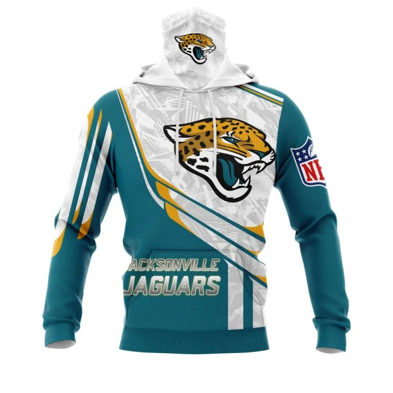 Hoodie Mask Jacksonville Jaguars | Custom Name | Limited Edition
