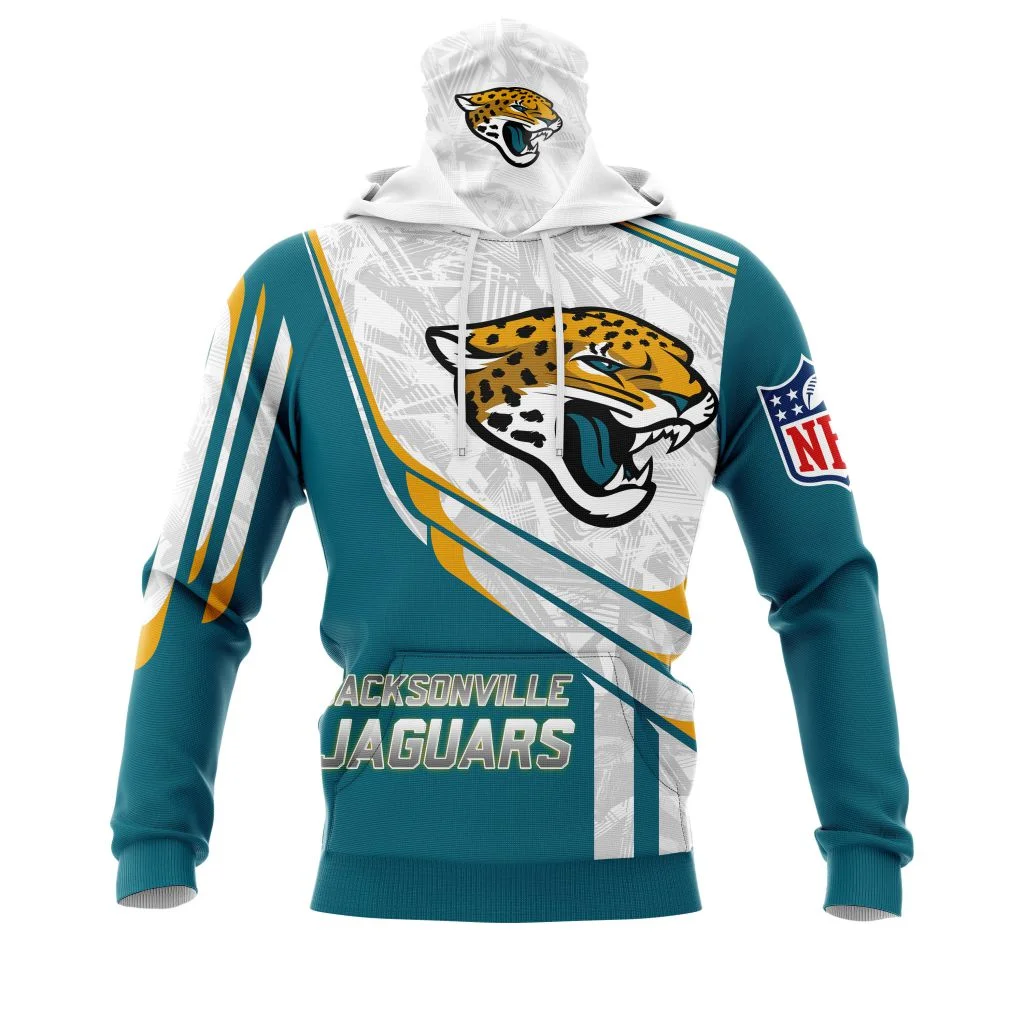 Hoodie Mask Jacksonville Jaguars | Custom Name | Limited Edition