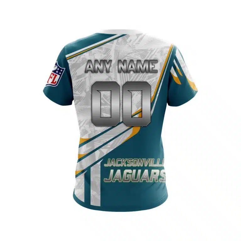 Custom Your Name Jacksonville Jaguars NV26 - Image 7