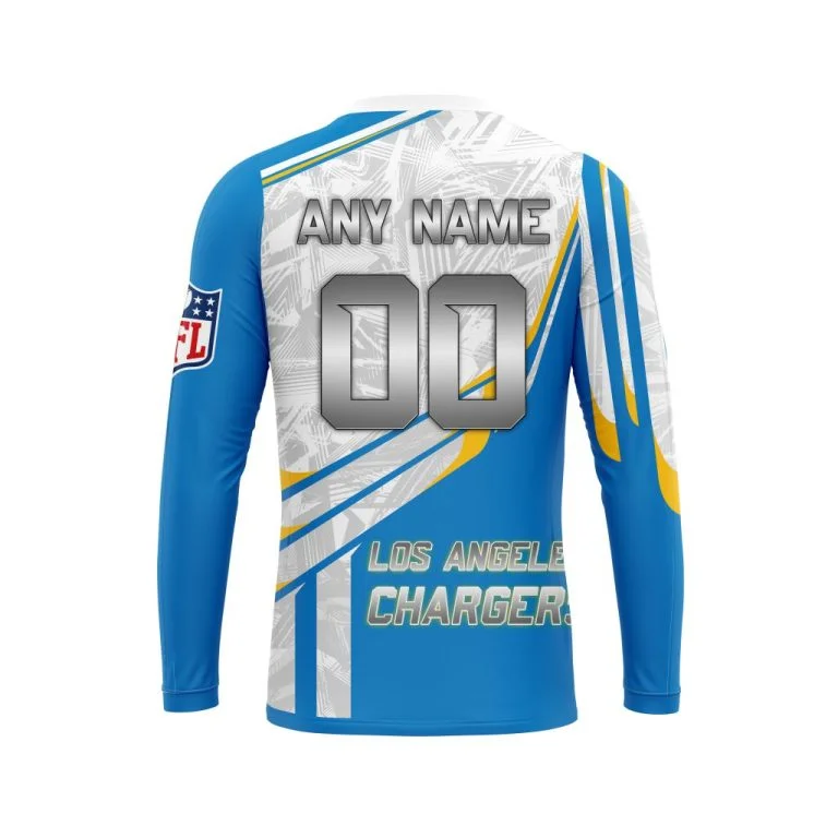 Custom Your Name Los Angeles Chargers JZ71 - Image 7