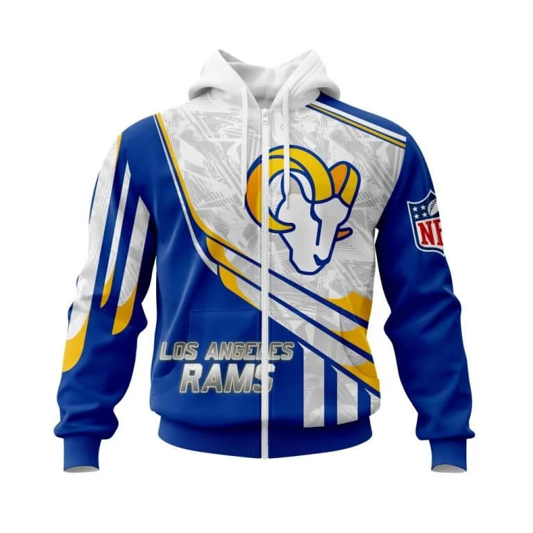 Custom Your Name Los Angeles Rams KM24 - Image 2